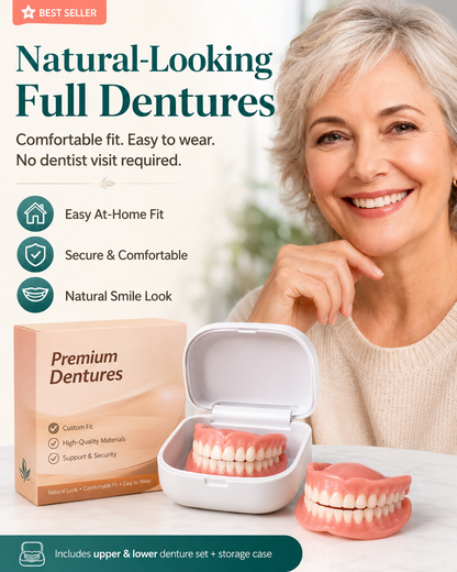 FDA-certified complete dentures (USA)