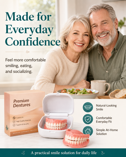 FDA-certified complete dentures (USA)