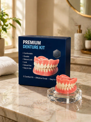 Premium complete denture kit