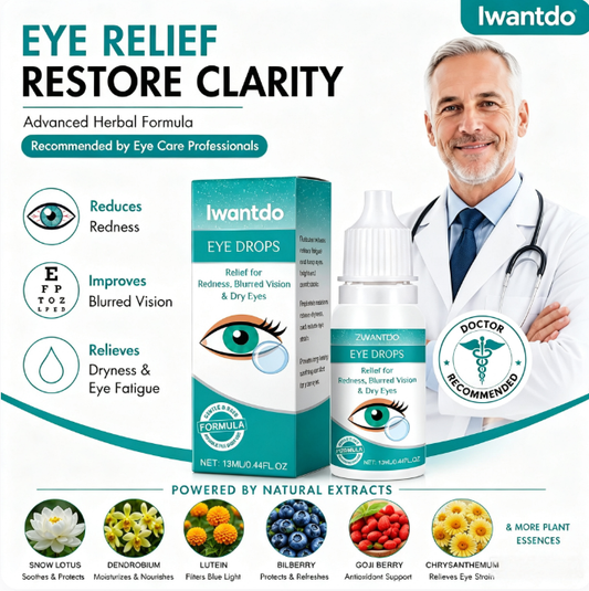 Clearer VisionStarts Here -Relieve Blurry Eyes with Soothing, Nourishing Drops
