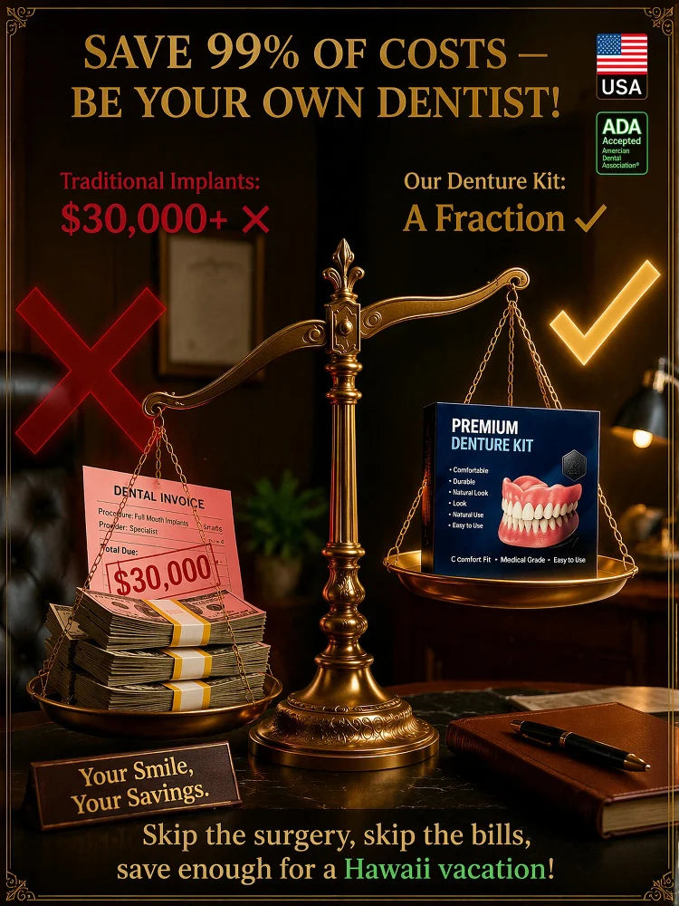 ADA-Certified 🦷 KLENIMORE™ Custom-Fit Smile Support Kit