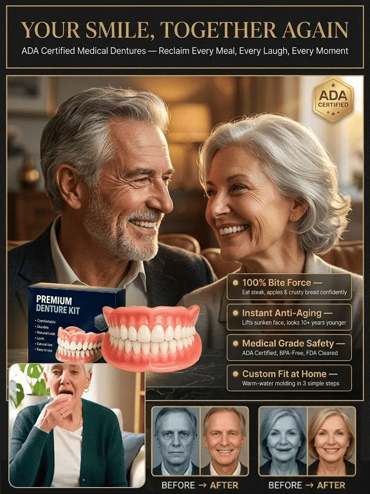 ADA-Certified 🦷 KLENIMORE™ Custom-Fit Smile Support Kit